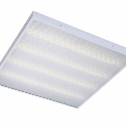 Универсальный офисный светодиодный светильник Армстронг 40 Вт IP54 595x595x48 мм 4000К Призма