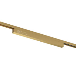 Внешний блок питания для трека SHINE BASE, 150W, 48V DC, IP20, сатинированная латунь, алюминий Лазерная гравировка на видимой боковой части., Denkirs TR5739-SB/1