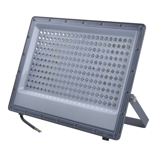 ULF-F50B-200W-6500K IP65 200-240V GREY Прожектор светодиодный, Дневной свет 6500K, Угол 60 градусов, Корпус серый, TM Uniel - фото 1