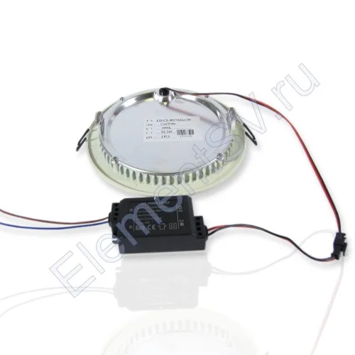 Светодиодный светильник встраиваемый IC-RW D170 (9,6W, White) - фото 2.