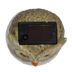 USL-S-813-GT160 OWL Садовый светильник на солнечной батарее Сова, 1 светодиод, Белый свет, 1xАА Ni-Mh аккумулятор в-к, IP44, TM Uniel