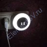 Светильник ночник WTG-050USB TL300 (220V, 2x USB 5V2,4A Max, с датчиком освещенности) - фото 3.