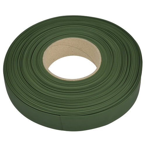 UIS-R100 22.8-11-050 DARK GREEN ROLL Термоусадочная трубка, рулон 50 м, Диаметр до усадки 22.8 мм, после 11 мм, Темно-зеленый. - фото 1