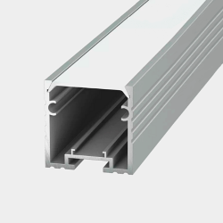 Профиль алюминиевый накладной для светодиодной ленты, 2м, SF-3535 купить в SWG - официальный производитель 001763