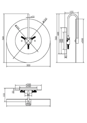 Настенный светильник (бра) Mare G9x3 (Хром) - фото 10