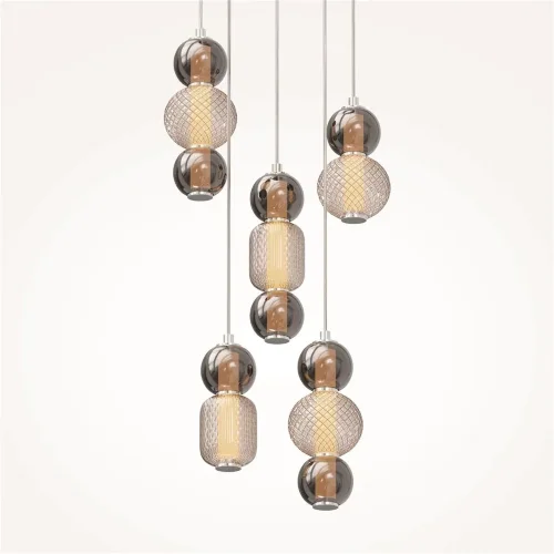 Подвесной светильник Drop 3000К 80Вт (Хром) - фото 3