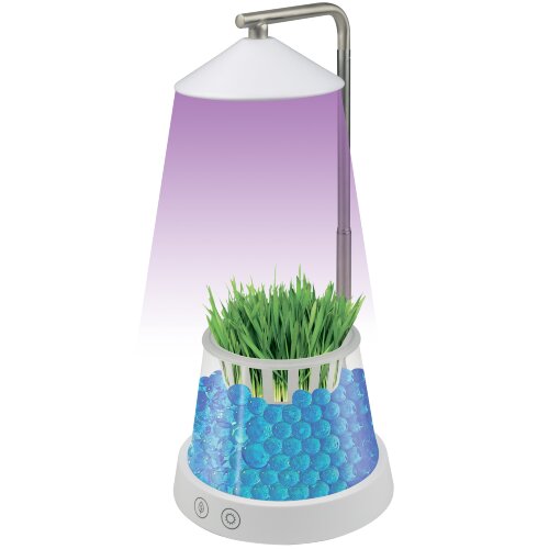 ULT-P36-3W-4000K+SPSB IP40 WHITE Светильник для растений светодиодный, с подставкой и декоративной емкостью, Белый свет4000K + cпектр для рассады и цветения, TM Uniel - фото 7