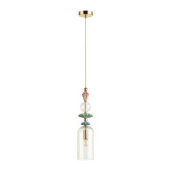 Подвес «ODEON LIGHT EXCLUSIVE» 4855/1, серия: BIZET (крепление на планке) - Светильники с керамикой