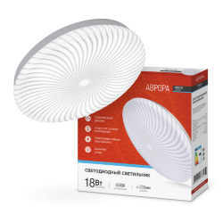 Светильник светодиодный серии DECO АВРОРА 18Вт 230В 6500К 1620Лм 260х55мм IN HOME
