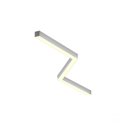 Светильник ЗигЗаг S50 (RAL9003/3x651mm-135/LT70 — 3K/41W)