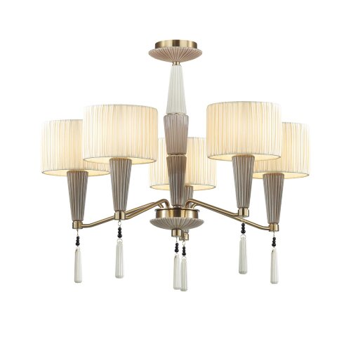 Люстра «ODEON LIGHT EXCLUSIVE» 5403/5, серия: Latte (крепление на планке). Фото 1.