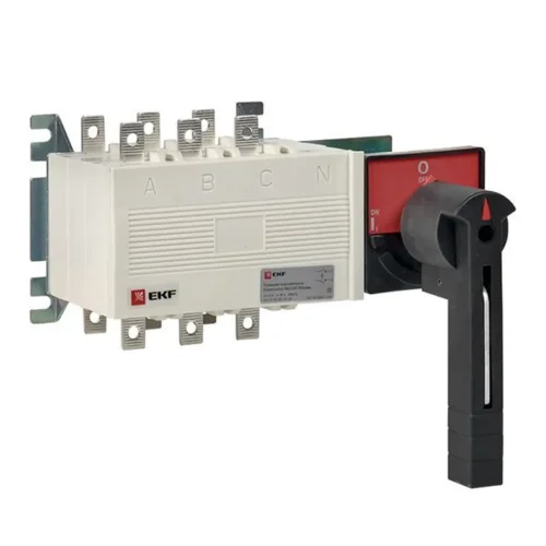 Рубильник-переключатель 3п 100А с рукояткой управления для прямой установки PowerSwitch PROxima EKF pscs-100-3 - фото