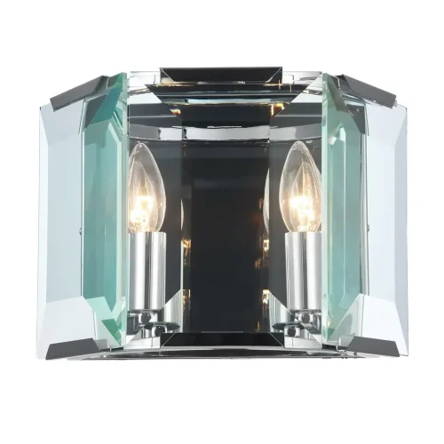 Настенный светильник (бра) Cerezo E14х2 40Вт (Хром) - фото 3