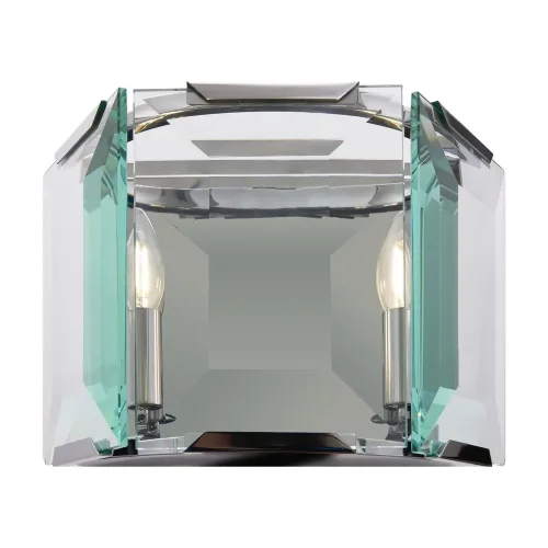 Настенный светильник (бра) Cerezo E14х2 40Вт (Хром) - фото 4