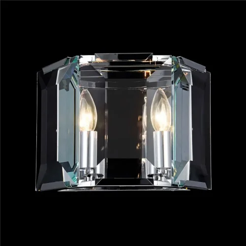 Настенный светильник (бра) Cerezo E14х2 40Вт (Хром) - фото 9