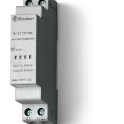 Источник питания импульсный вход 110...240В AC / выход 12В DC 12Вт модульный 17.5мм IP20 FINDER 781212301200