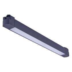 ULB-Q284 30W-4000K BLACK Светильник-прожектор светодиодный трековый, Линейный, Поворотный, 2500 Лм, Белый свет 4000K, Корпус черный