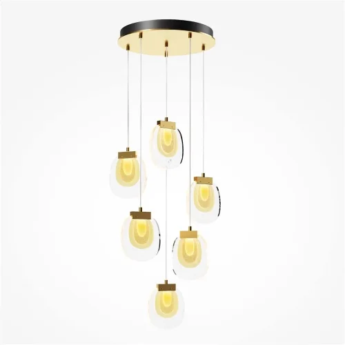 Подвесной светильник Biology 3000К 18Вт (Латунь) - фото 7