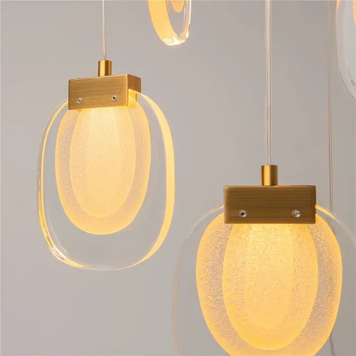 Подвесной светильник Biology 3000К 18Вт (Латунь) - фото 10