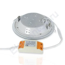 Светодиодный светильник встраиваемый IC-RW D200 (15W, Warm White)
