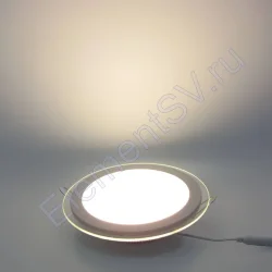 Светодиодный светильник встраиваемый IC-RW D200 (15W, Warm White)