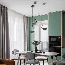 Подвесной светильник Mollis G9х1 28Вт (Черный)