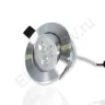 Светодиодный светильник точечный RCH (3W, White) - фото.