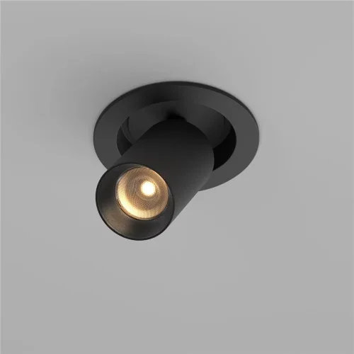 Встраиваемый светильник FOCUS LED 2700K 7Вт 50° (Черный) - фото 5