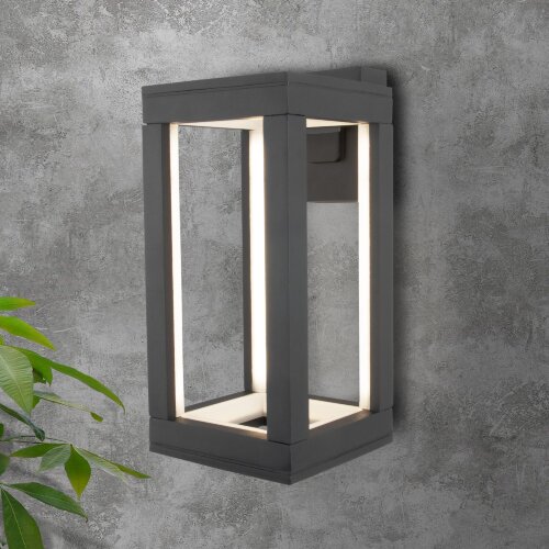 Уличный настенный светодиодный светильник Frame LED IP54 - Фото 2
