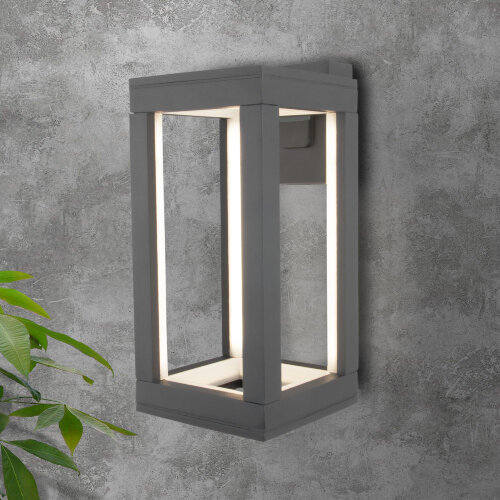 Уличный настенный светодиодный светильник Frame LED IP54 - Фото 2