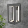 Уличный настенный светодиодный светильник Frame LED IP54 1527 TECHNO LED серый - фото 2