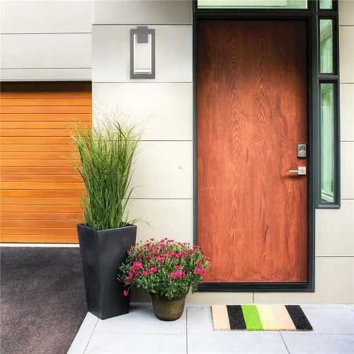 Уличный настенный светодиодный светильник Frame LED IP54 1527 TECHNO LED серый - фото 5