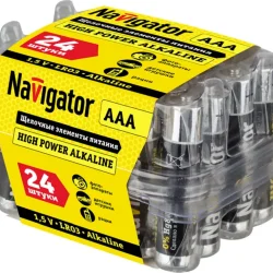 Элемент питания алкалиновый AAA/LR03 94 787 NBT-NE-LR03-BOX24 (уп.24шт) Navigator 94787