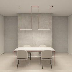 Cветильник для трека-ремня Belty, серия Grill, со светодиодом, L642*W40*H45мм, 48V DC, 24W, RA90, 24°, 4000K, IP20, белый с черным, алюминий, Denkirs DK5572-WB