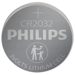 Элемент питания литиевый CR2032 (блист. 2шт) Philips Б0062716