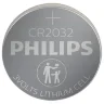 Элемент питания литиевый CR2032 (блист. 2шт) Philips Б0062716 - фото 3