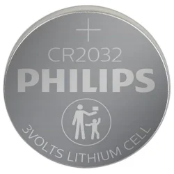 Элемент питания литиевый CR2032 (блист. 2шт) Philips Б0062716