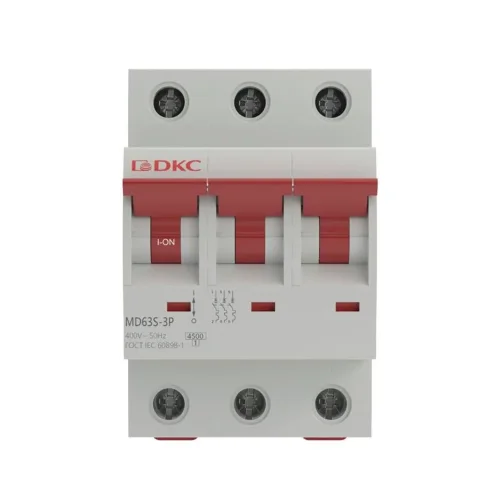 Выключатель автоматический модульный 3п C 40А 4.5кА YON max MD63S YON MD63S-3PC40 - фото 2