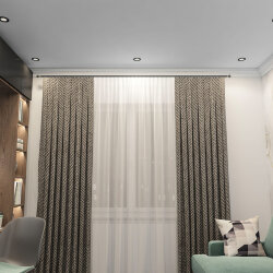 Встраиваемый светильник, IP 20, 10 Вт, GU5.3, LED, черный/белый, пластик, Denkirs DK3061-BK+WH