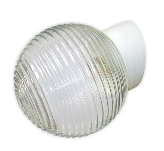 Светильник НББ 64-60-080 'Кольца' d150 1х60Вт E27 IP20 корпус наклонный бел. Элетех 1005100147 - фото