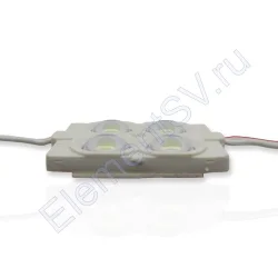 Светодиодный модуль квадратный 2835 MOD24 (2W, 12V, Cool White)