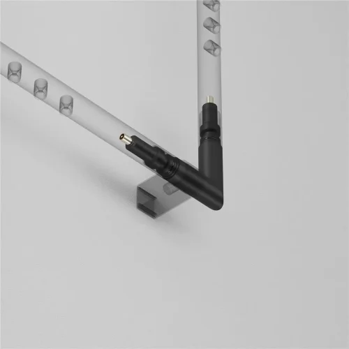 L-образный коннектор для системы Axity (Черный) - фото 5