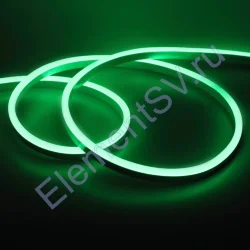 Светодиодный гибкий неон 0816 12V green LN205