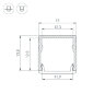 Профиль SL-MINI-15-2000 BLACK (Arlight, Алюминий) 049020 - фото 5