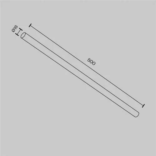 Соединитель для системы Axity (Черный) CA001-L500-B - фото 7