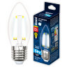 LED-C35-13W-4000K-E27-CL PLS02WH Лампа светодиодная, Форма свеча, прозрачная, Серия Sky, Белый свет 4000К. - фото 5