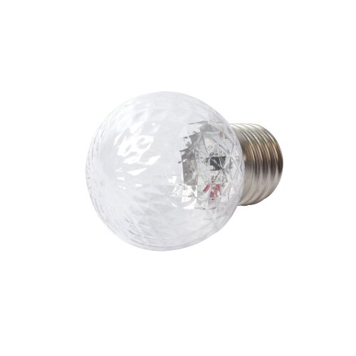 LED-D45-1W-3000K-E27-CL-С PINEAPPLE Лампа декоративная светодиодная, Форма Ананас, прозрачная, Теплый белый свет 3000K, Картон - фото 2