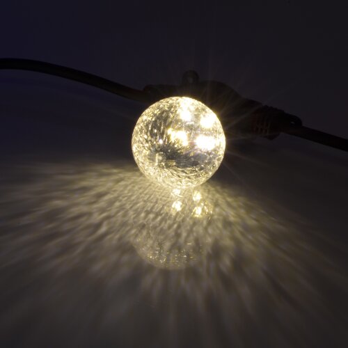 LED-D45-1W-3000K-E27-CL-С PINEAPPLE Лампа декоративная светодиодная, Форма Ананас, прозрачная, Теплый белый свет 3000K, Картон, ТМ Volpe - фото 4