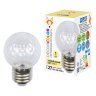 LED-D45-1W-3000K-E27-CL-С PINEAPPLE Лампа декоративная светодиодная, Форма Ананас, прозрачная, Теплый белый свет 3000K, Картон - фото 11