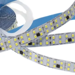 Светодиодная лента 220V, 2835 240led/m, P15mm, white, IP20, A110